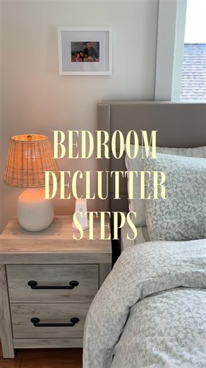 Erin | Cleaning & Organizing | Building the bedroom of my dreams but first declutter 🤍 Bedroom Declutter Series: Step 1: Nightstand — Empty it completely and only keep... | Instagram