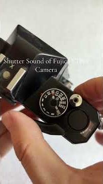 Shutter Sound of Fujica ST801 Camera Made in Japan.