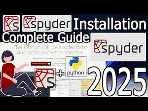 How to Install Spyder IDE on Windows 10/11 [ 2025 Update ] Python Spyder IDE for Data Science