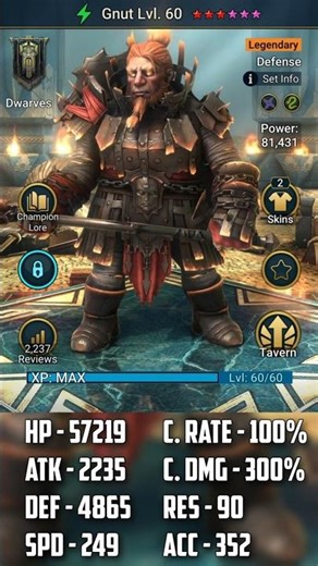 4-Turn Spider Hard 10 Speed Farm! #shorts #raidshadowlegends #gnut #marius #speedrun #gaming