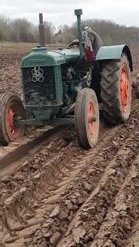 Fordson Model N Diesel Tractor Trailed at Three Counties Ploughing Federation Match 7th March 2026