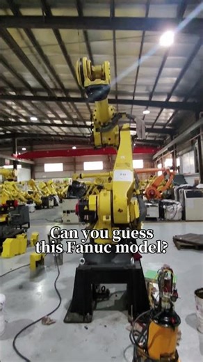 Can You Guess This FANUC Robot Model? 🤖 | Industrial Automation Challenge