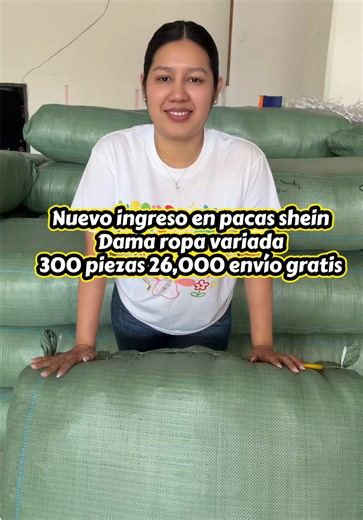 Nuevo ingreso pacas Shein: ropa dama 300 piezas por $26,000 envío gratis