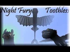 Night Fury "Toothless" in Minecraft [Download]