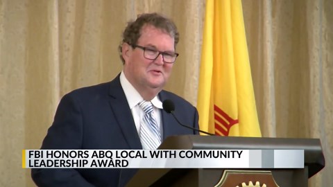 FBI honors Albuquerque man with community leadership award