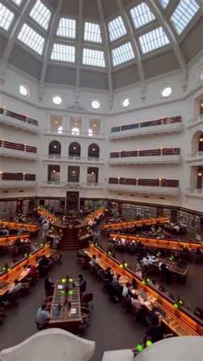State Library Victoria’s Famous Dome Room – Just WOW!