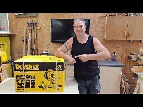 The Shocking Truth About The 18v DeWalt Mitre Saw DCS365N #woodworking #video #review