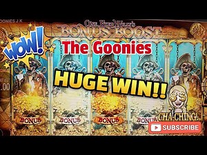 💥 💥 BIG WIN on The Goonies Slot 💥 💥 £2 Spin #supersmiley #slots #thegoonies