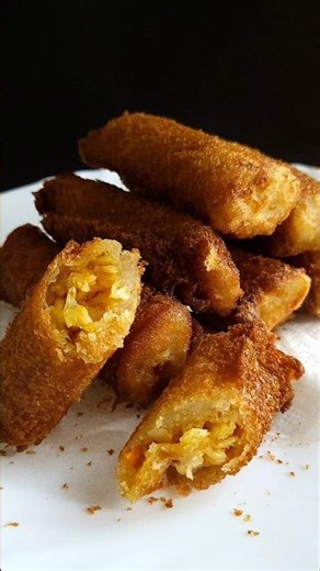 😘Crispy Maggi Bread Spring Rolls | Easy Evening Snack Recipe
