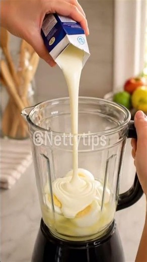 Super Creamy Homemade Mayonnaise with 3 Boiled Eggs | Easy and Delicious