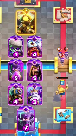 Clash Royale Evo Battle #treanding #megaknight #foryoupage❤️❤️ #fyp #clashroyale