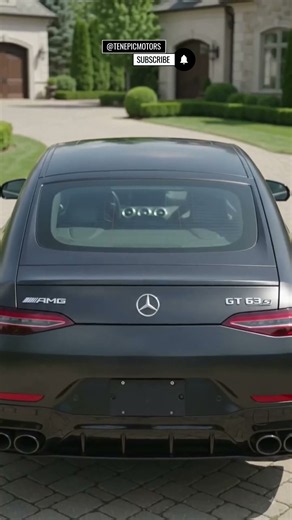 Mercedes-AMG GT 63 S: 639 HP Luxury Performance Beast 🔥🚗