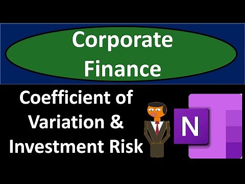 Coefficient of Variation & Investment Risk 1318