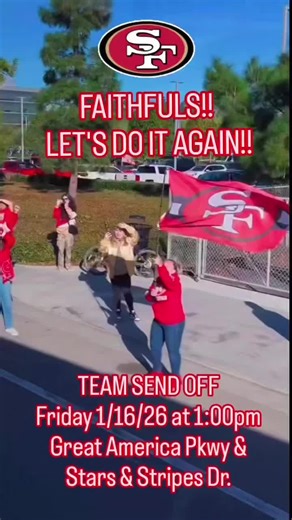 Send Off the 49ers to Seattle!