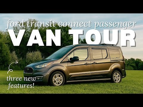 3 NEW FEATURES | Ford Transit Connect Camper Van Conversion