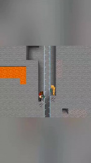 digging down is sometimes dangerous, except for when it's not. #minecraft #minecraftmemes #minecraftfunny #goodluck #minecraftgood #aphmau #aphmaucrew #macncheesep1z