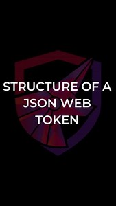 Go inside the structure of a #JSON Web Token in this video with Alex! A JSON web token (#JWT) consists of a header, a payload, and a signature. 👀 #infosec #hacking | TCM Security