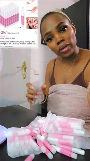 Professional Nail Art Glue, Long-lasting & Fast Drying Nail Art Adhesive, Versatile Use for Various Styles, Essential Nail Art Product Sold by Smart Bargair #glue #nailglue #tiktokshop #diy