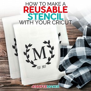9.6K views · 280 reactions |  I am so excited to share Day 5’s project of Merry Maker Mingle! Join me tonight at 7:00 pm EST on Facebook or YouTube to learn how to make reusable stencils with your Cricut! ❤️ Sign up now so you won’t miss a single craft  https://makeracademy.com/merry-maker-mingle-2021 | JenniferMaker.com | Facebook