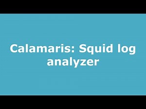 Calamaris: Squid log analyzer