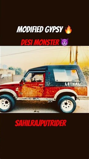 Modified Gypsy On Fire! 🔥 Off-Road Beast Mode 😈