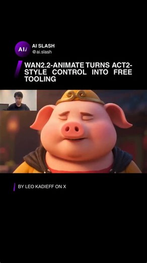 AI Slash on Instagram: "Open-source video just gained real character control. Wan-Animate unifies character replacement and animation in a single model, bringing a level of direction that used to live behind closed APIs. What stands out is the practicality: consistent swaps, controllable motion, and a pipeline that plugs into real workflows instead of staying in demo land. The promise is simple — less guesswork, more repeatability. For creators and teams building their own stacks, this is the ki