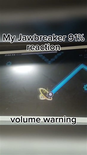 My Jawbreaker 91% reaction #geometrydash #gd #gmd