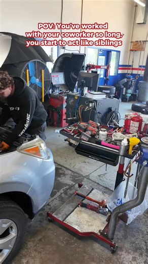 3K views · 39 reactions | Like siblings… if siblings knew how to swap a transmission and roast you at the same time | Engine Sizing Up | Facebook