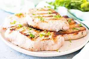 Grilled Ranch Pork Chops