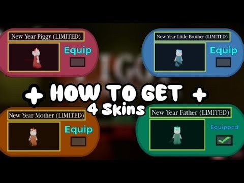 How to get The "New Year 4 Skins" in PIGGY BUT NOSTALGIA! - Roblox