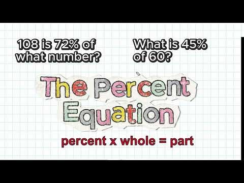 Using The Percent Equation