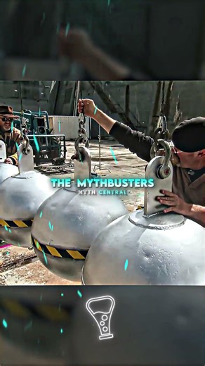 Is The MASSIVE Newton Cradle Theory Correct?🪩 | MythBusters