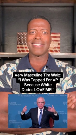 VERY Masculine Tim Walz: “I Was Tapped For VP Because White Dudes LOVE Me!” | Rob Smith