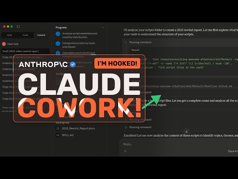 Claude Cowork (Fully Tested): I might get ADDICTED to this NEW CLAUDE CODE FEATURE!
