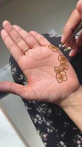 Beginner Henna Design Anyone Can Do! 🌸