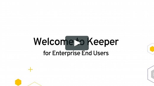 Keeper 101 - Enterprise - Welcome to Keeper