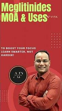 Meglitinide | MOA | Uses