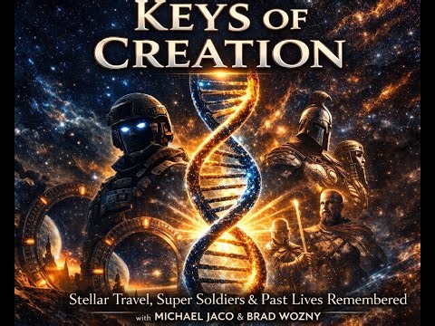 KEYS OF CREATION Stellar Travel, Super Soldiers, Past Lives Remembered w Michael Jaco & Brad Wozny.