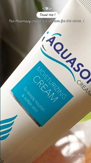 Lock in moisture and keep your skin healthy with Aquasoft Moisturising Cream ❄️ #winterskincare