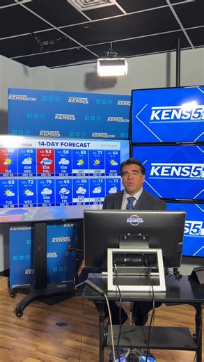 1.9K views · 29 reactions | WEATHER IMPACT ALERT 略 Bundle up! We can expect chilly mornings all week and the next front will roll in Thursday morning, with strong winds and some chance for rain. ️ https://www.kens5.com/article/weather/forecast/san-antonio-weather-forecast-kens-5-texas-7-day/273-608077503?tag1=kensshare | KENS 5 & Kens5.com | Facebook