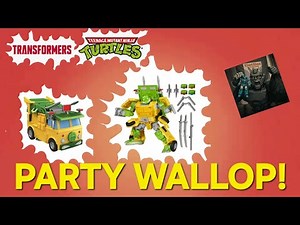 Transformers x TMNT Party Wallop - GotBot True Review NUMBER 1330