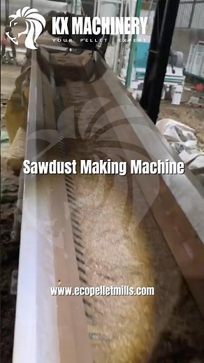 Wood sawdust making machine wood chips crusher for small wood pellet plant