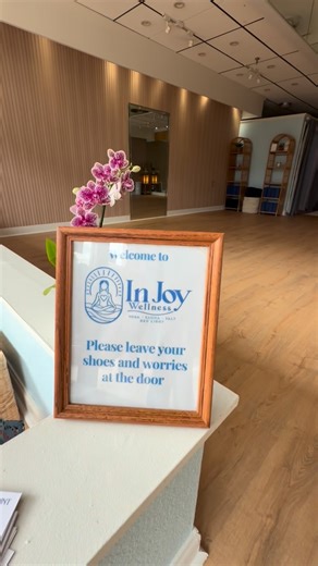 In Joy Wellness on Instagram: "WE ARE OFFICIALLY OPEN!!! We are so excited to serve you in this space 🩵 Our Yoga classes and Wellness appointments are available for booking on Mindbody! Come practice with us this week and stay a while to enjoy our Infrared Sauna, Salt Room, and Red Light Suite 🧘🏻‍♀️🔥🧂🚨"