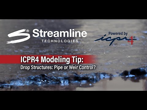 ICPR Modeling Tips (ep.11): Drop Structures: Pipe or Weir Control?