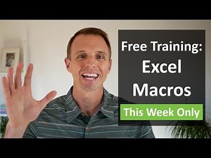 Free Webinar: How to use Macros & VBA to Automate Excel