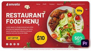 Restaurant Food Menu Promo