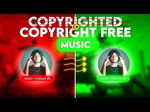 How To Make Any Song Copyright Free | Tutorial For Making Copyright Free Song