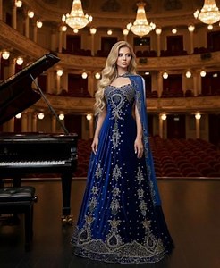 Medieval Dress Historical Dress M-L-XL Bell Sleeve Caftan Renaissance Style Historicaldress Renaissance Gorgeous Medieval Wedding Blue Dress - Etsy