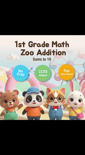 1st Grade Addition Word Problems and Worksheets