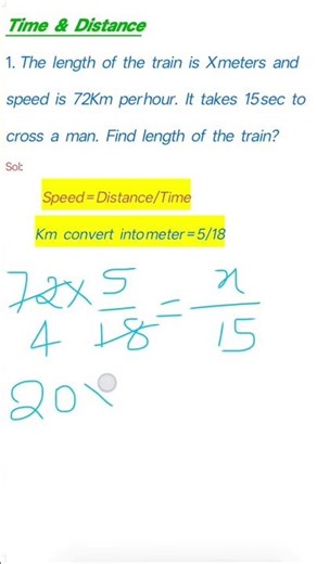 Time & Distance #problem & solution